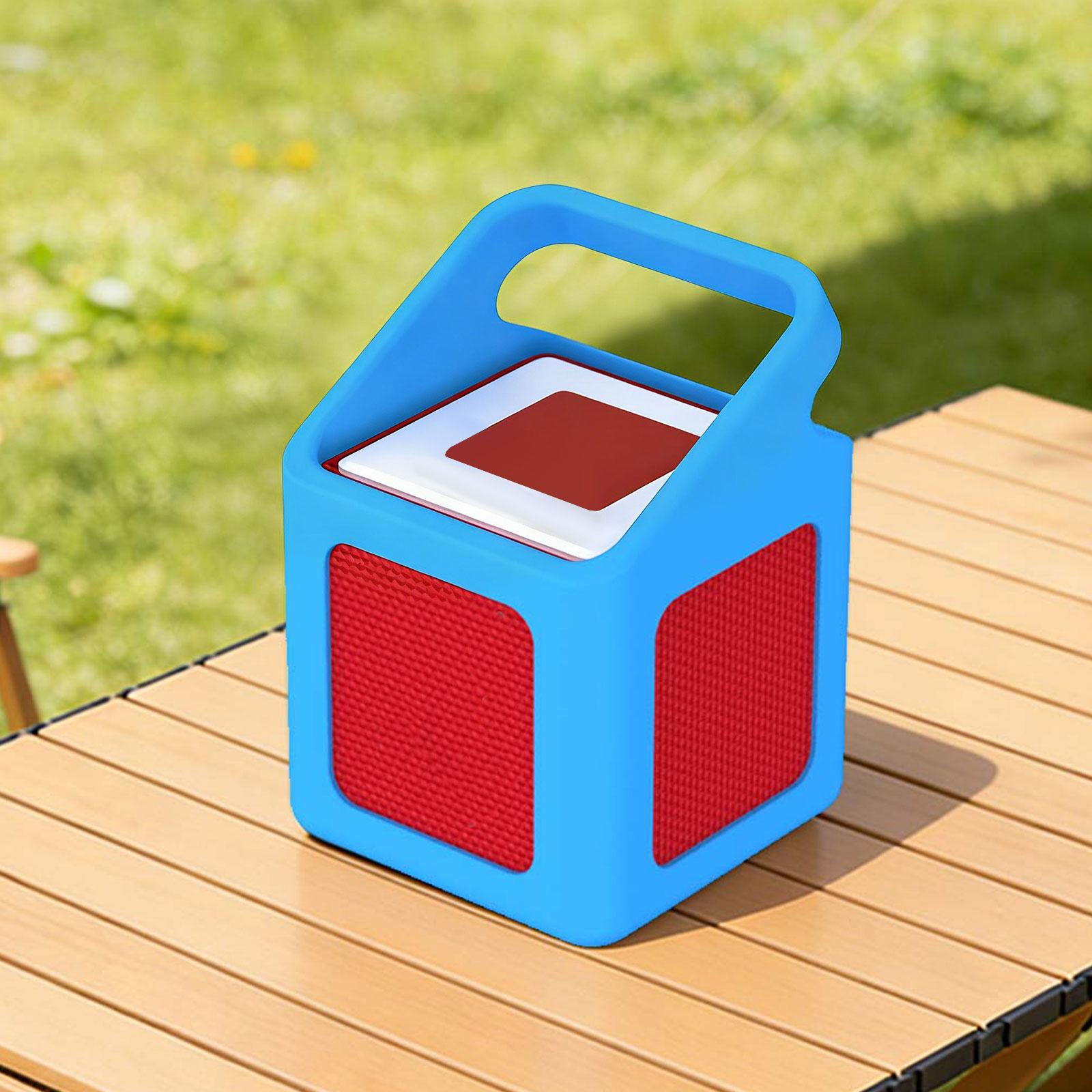 Silicone Speaker Protective Sleeve Speaker Skin Cover For Toniebox Speaker With Convenient Carry Handle синій
Silicone Speaker Protective Sleeve Speaker Skin Cover For Toniebox Speaker With Convenient Carry Handle синій