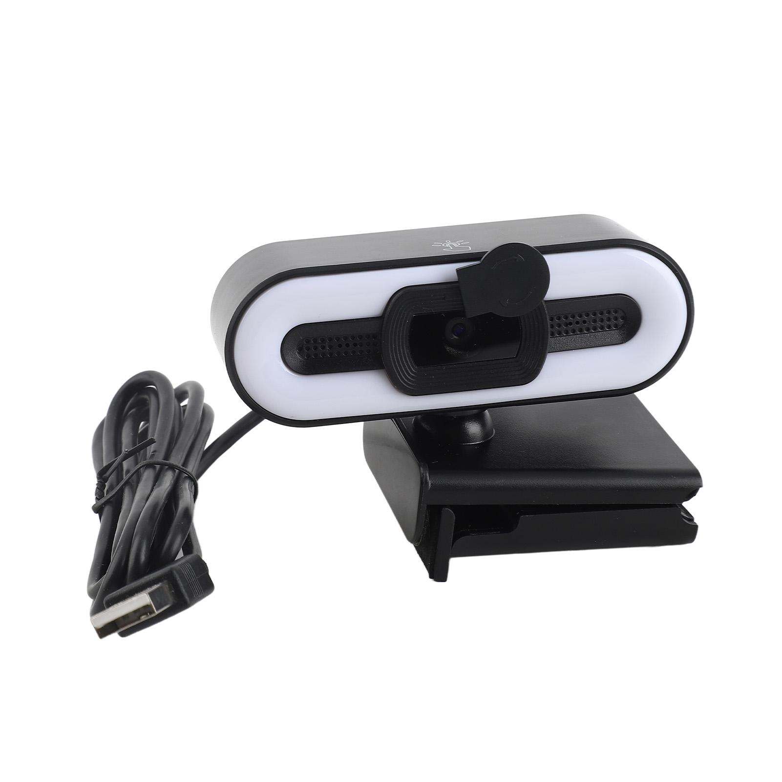 4K Webcam Built in Microphone Super Bright Fill Light Auto Beauty USB PC Camera for Laptop Computer
4K Webcam Built in Microphone Super Bright Fill Light Auto Beauty USB PC Camera for Laptop Computer