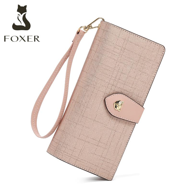 FOXER Split Leather Women Long Clutch Wallet 2026 Fashion Lightweight Card Bag,Mini Handheld Money Bag For Mom s Gift
FOXER Split Leather Women Long Clutch Wallet 2026 Fashion Lightweight Card Bag,Mini Handheld Money Bag For Mom s Gift