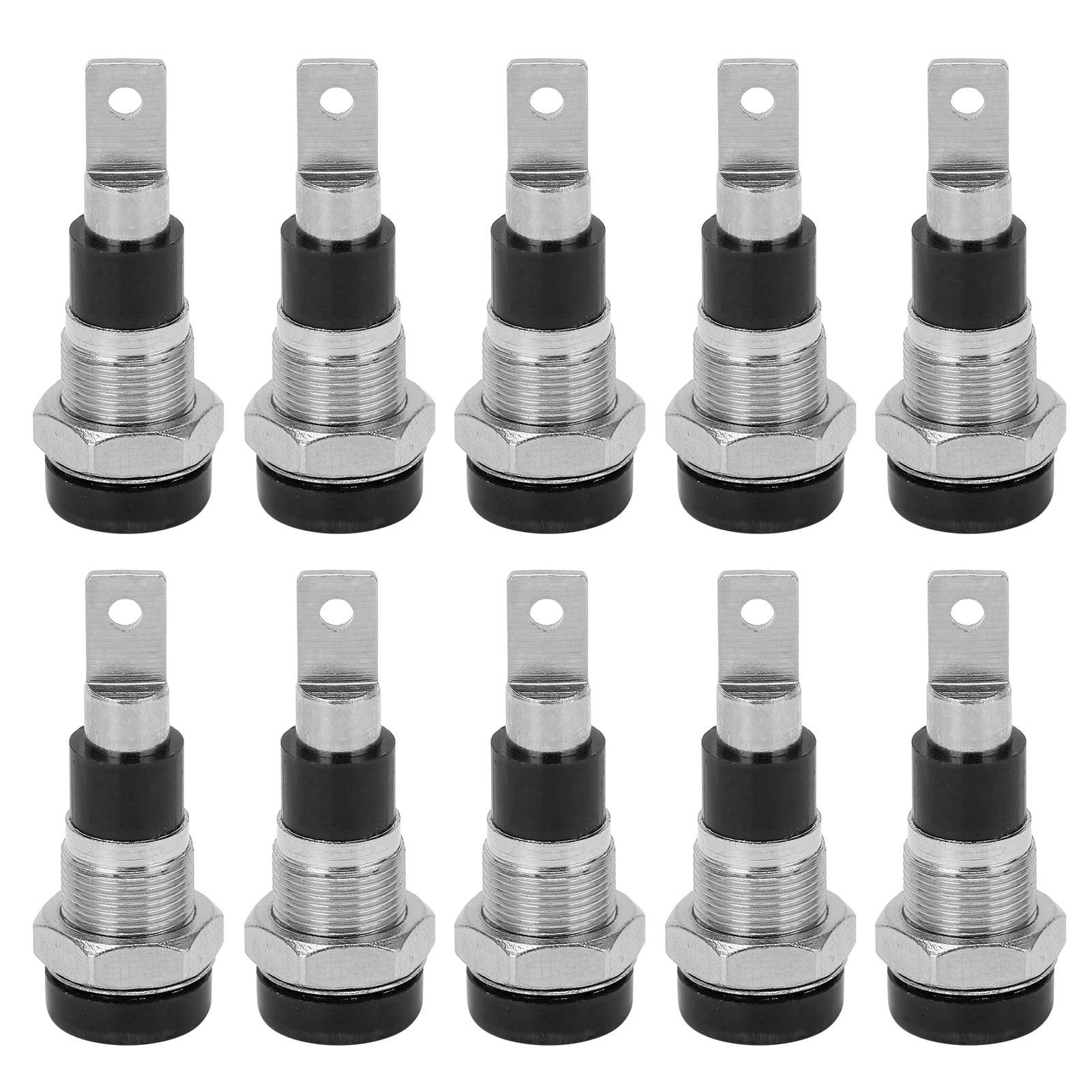 10Pcs Banana Socket 4mm Good Electrical Conductivity Stable Transmission Connector Terminals for чорний
10Pcs Banana Socket 4mm Good Electrical Conductivity Stable Transmission Connector Terminals for чорний
