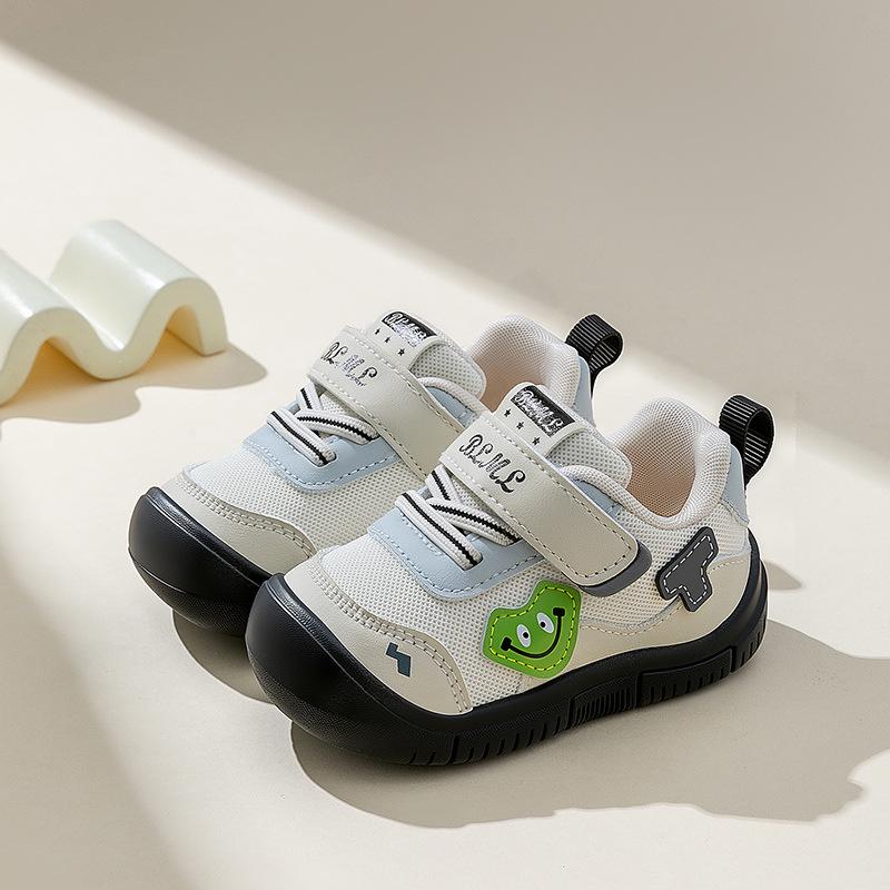 Spring 2026 Baby Walker Shoes: Non-Slip, Soft Sole, Breathable for Boys & Girls Size 18 (Inner 13.3cm, Fits 12.8cm Foot) сірий колір/чорний
Spring 2026 Baby Walker Shoes: Non-Slip, Soft Sole, Breathable for Boys & Girls Size 18 (Inner 13.3cm, Fits 12.8cm Foot) сірий колір/чорний