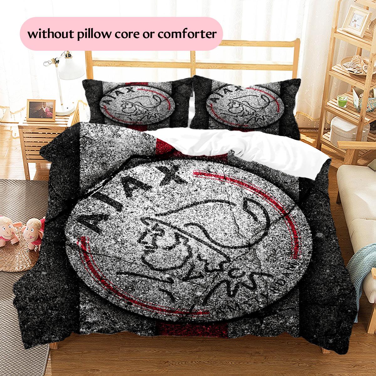 AFC Ajax Pattern Bedding Quilt Set Home Decoration Gift (1 * duvet cover + 2 * pillowcase without core) 135x200cm
AFC Ajax Pattern Bedding Quilt Set Home Decoration Gift (1 * duvet cover + 2 * pillowcase without core) 135x200cm