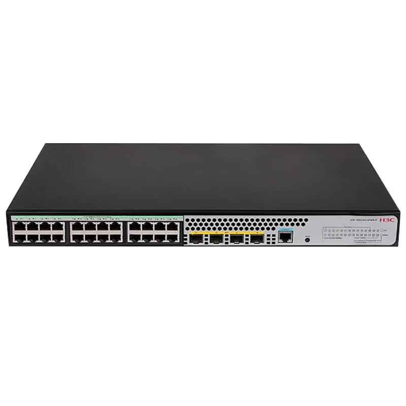 H3C S5024X-HPWR-EI 24-Port Gigabit PoE+ Managed Switch
H3C S5024X-HPWR-EI 24-Port Gigabit PoE+ Managed Switch
