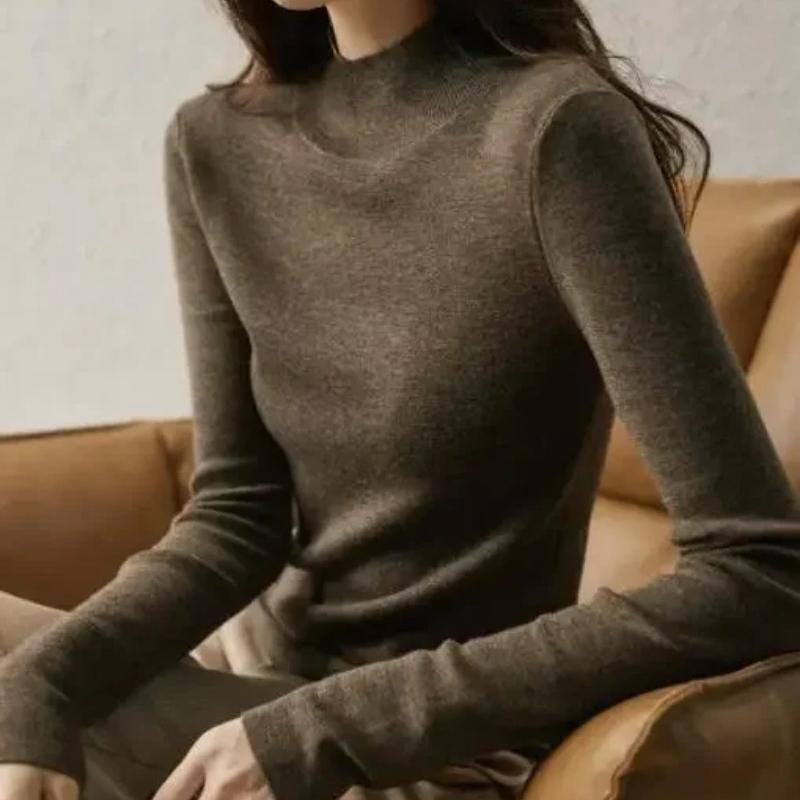 Осенне-зимний классический свитер, пуловер с высоким воротником, модная одежда, тонкий трикотаж с длинными рукавами, повседневная одежда 29926 One Size восторг
Осенне-зимний классический свитер, пуловер с высоким воротником, модная одежда, тонкий трикотаж с длинными рукавами, повседневная одежда 29926 One Size восторг