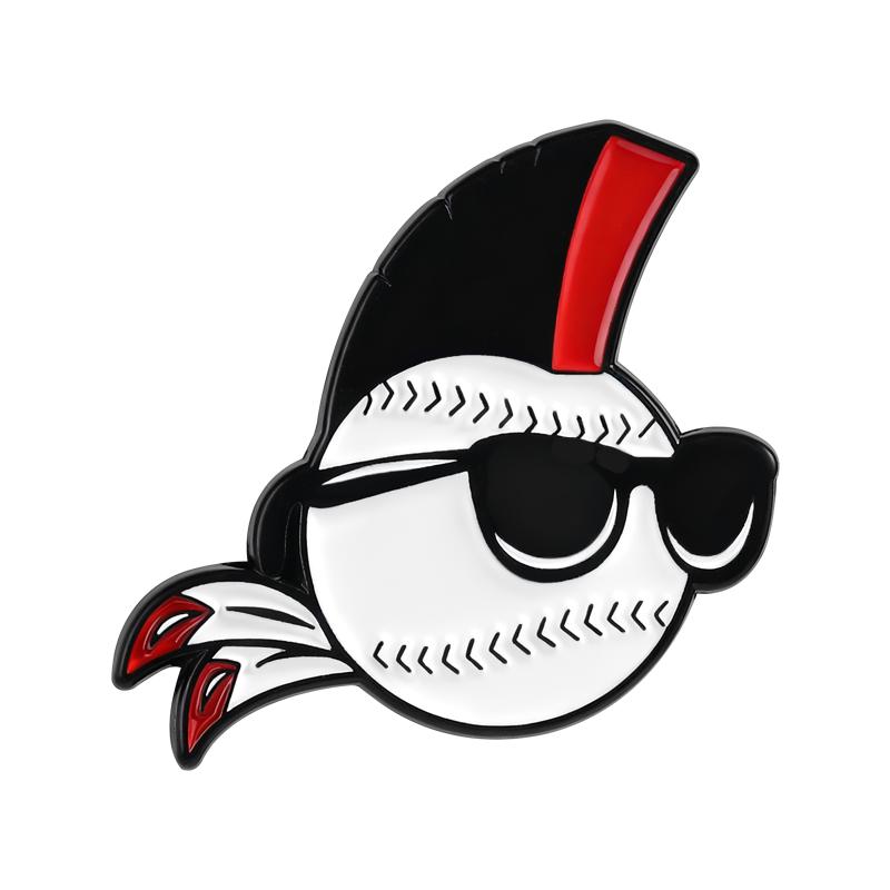 Trendy Sunglasses Baseball Enamel Pins Punk Baseball Skull Sports Retro Brooch Lapel Badge Fashion Jewelry Gifts for Friends
Trendy Sunglasses Baseball Enamel Pins Punk Baseball Skull Sports Retro Brooch Lapel Badge Fashion Jewelry Gifts for Friends