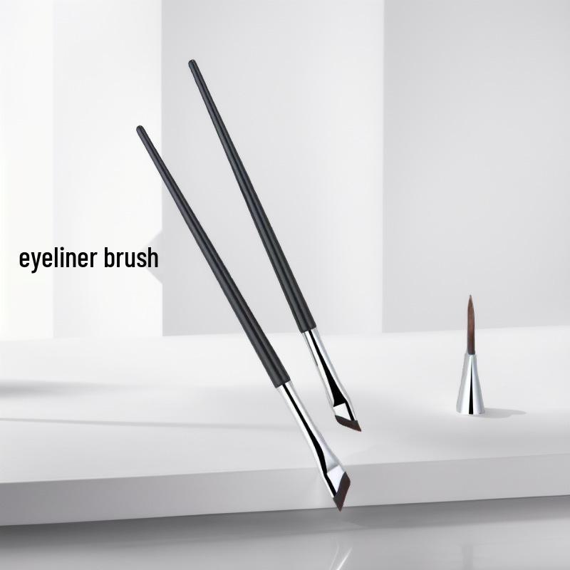 Sickle Angled Eyeliner & Eyeshadow Brush Set: Versatile Brush for Under-Eye, Eyebrow, and Foundation Makeup
Sickle Angled Eyeliner & Eyeshadow Brush Set: Versatile Brush for Under-Eye, Eyebrow, and Foundation Makeup