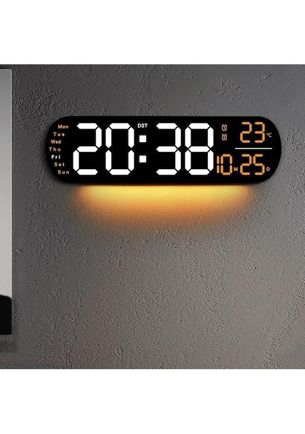LED Digital Wall Clock Home Living Room Clock Decor Ambient Lights Time Date Timekeeping Temperature Display Alarm Clocks оранжевый
LED Digital Wall Clock Home Living Room Clock Decor Ambient Lights Time Date Timekeeping Temperature Display Alarm Clocks оранжевый