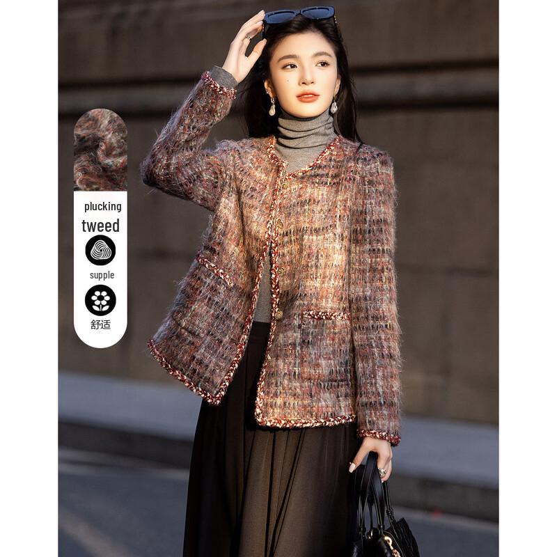 Demana Women s Brushed Tweed Short Coat S
Demana Women s Brushed Tweed Short Coat S