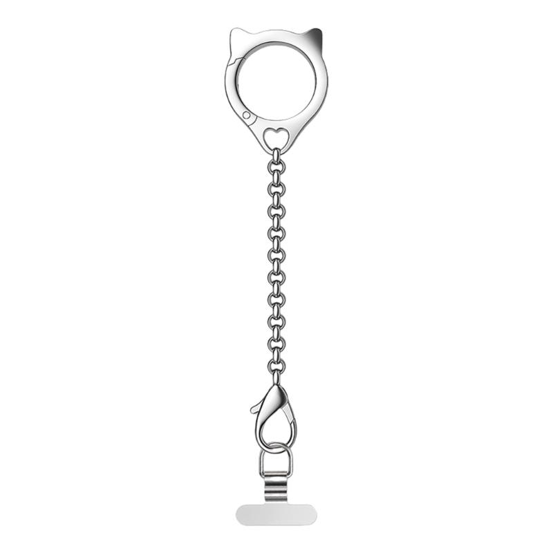 Metal Phone Straps Strong Rings Holder Secure Not Slip Lanyard Multiple Use Phone Lanyard Easy to Use for Mobile Devices
Metal Phone Straps Strong Rings Holder Secure Not Slip Lanyard Multiple Use Phone Lanyard Easy to Use for Mobile Devices