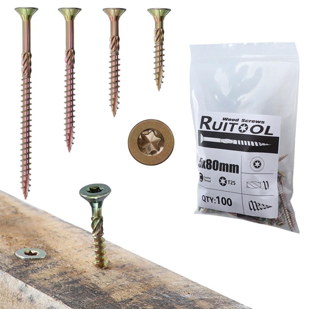 Torx Galvanized Hardware Binding Deck Metal T25 Screws Woodworking Supplies Screws Fastener 4.5x35mm
Torx Galvanized Hardware Binding Deck Metal T25 Screws Woodworking Supplies Screws Fastener 4.5x35mm