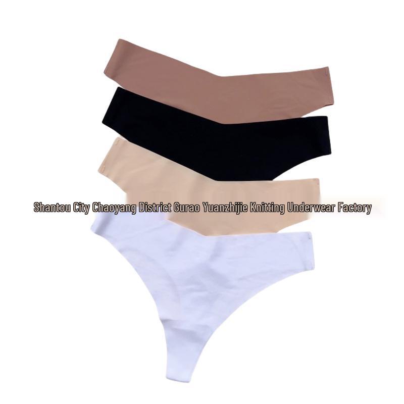 Бесшовный однотонный комплект: камизоль-бралетт и трусики-стринги для женщин M
Бесшовный однотонный комплект: камизоль-бралетт и трусики-стринги для женщин M