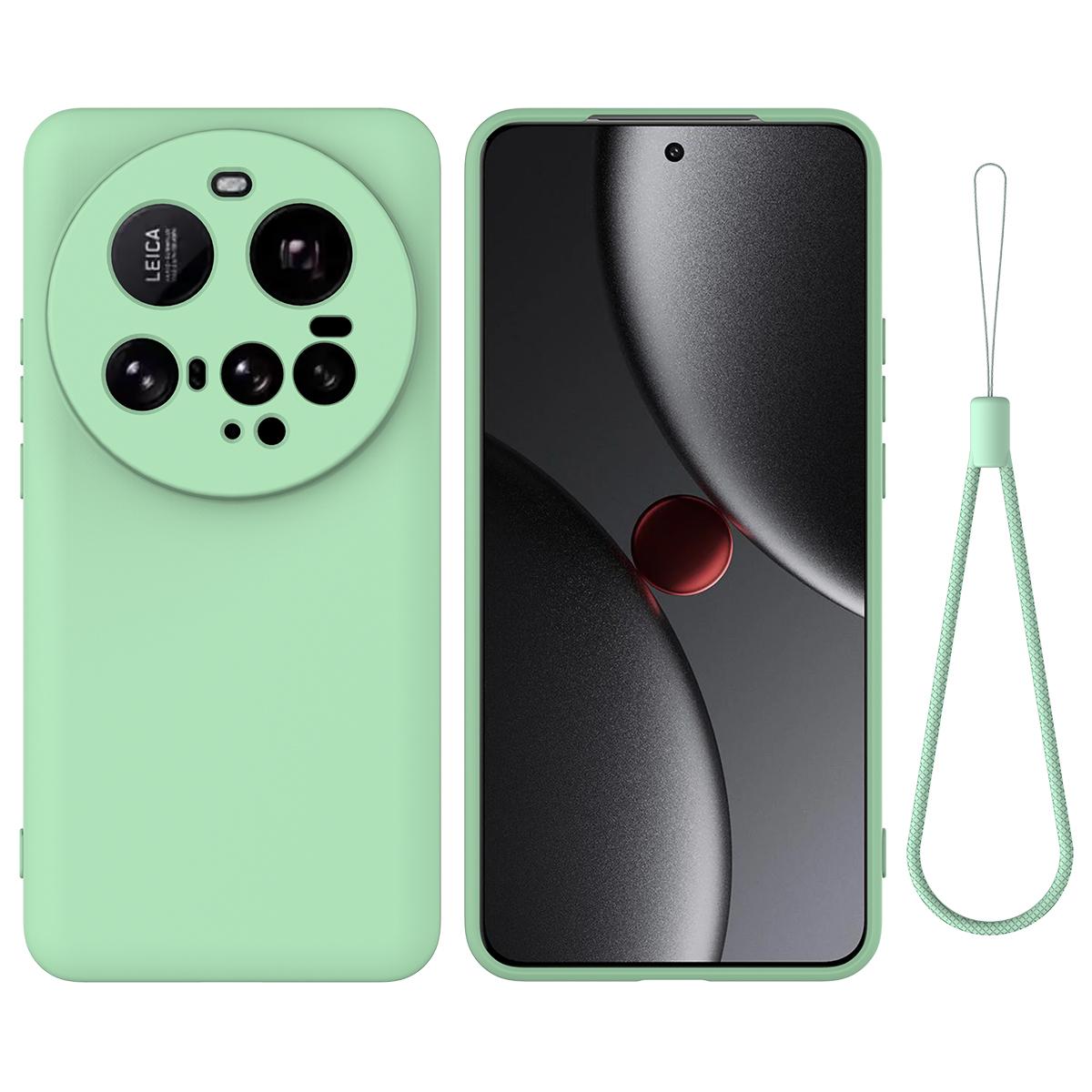 Для Xiaomi 15 Ultra Чохол з рідкого силікону Задня кришка телефону з ремінцем для руки Green
Для Xiaomi 15 Ultra Чохол з рідкого силікону Задня кришка телефону з ремінцем для руки Green