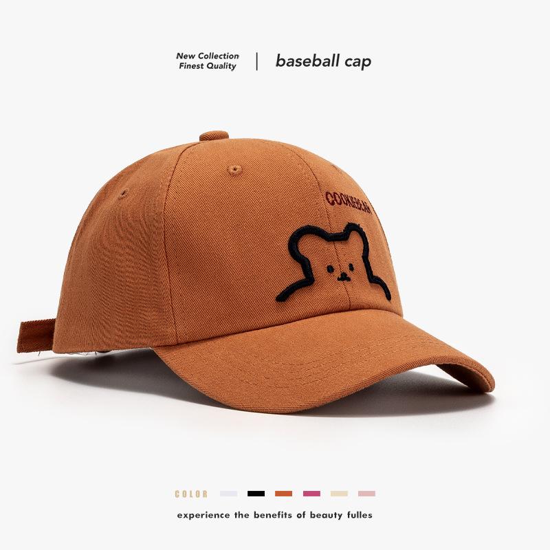 Hat Women s Spring Summer Breathable Soft Top Cap Men s Outdoor Sunscreen Korean Cute Bear Baseball Cap Adjustable
Hat Women s Spring Summer Breathable Soft Top Cap Men s Outdoor Sunscreen Korean Cute Bear Baseball Cap Adjustable