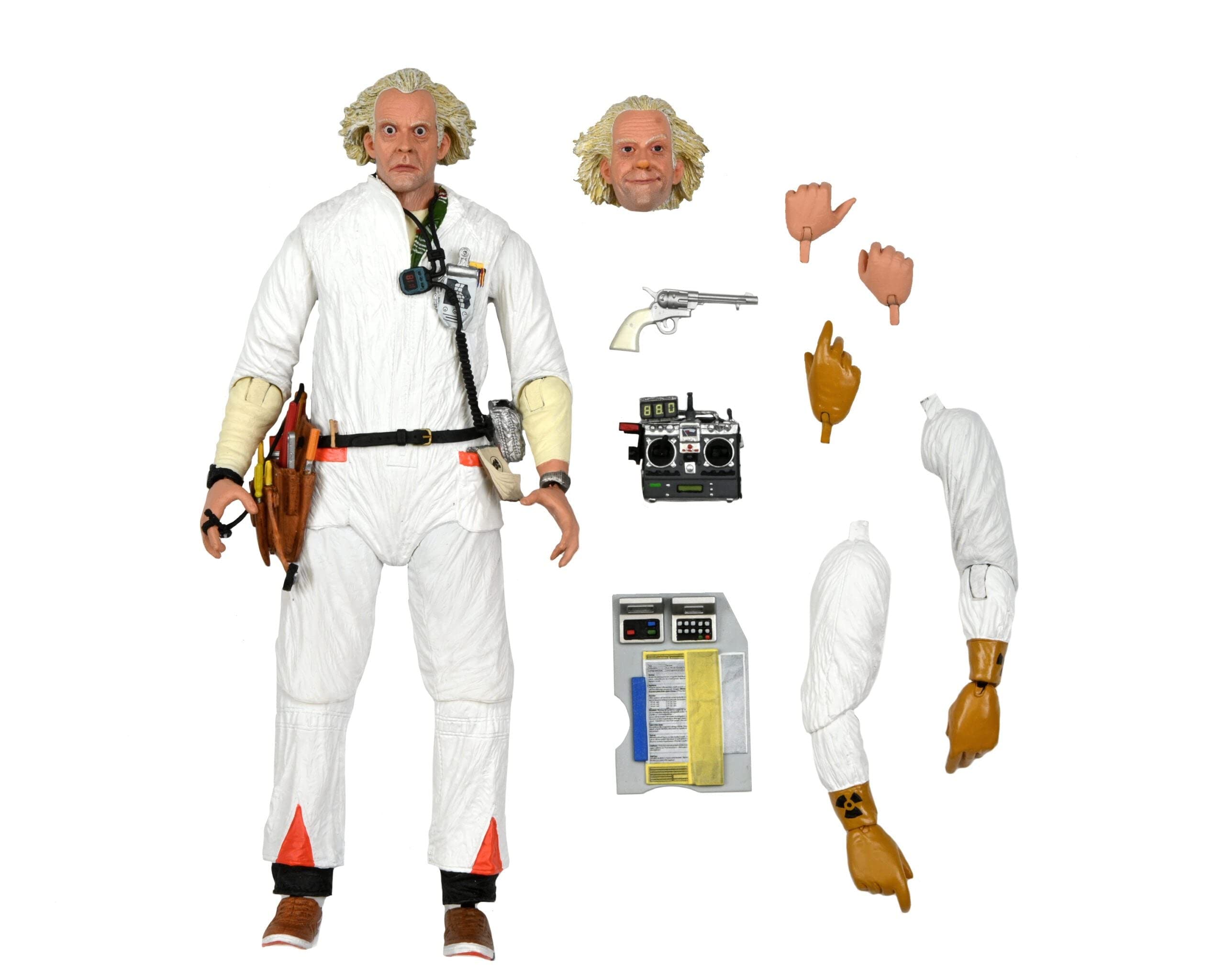 NECA Назад в будущее - Ультимативный Док Браун 1985 - Экшн-фигурка масштаб 7 дюймов
NECA Назад в будущее - Ультимативный Док Браун 1985 - Экшн-фигурка масштаб 7 дюймов
