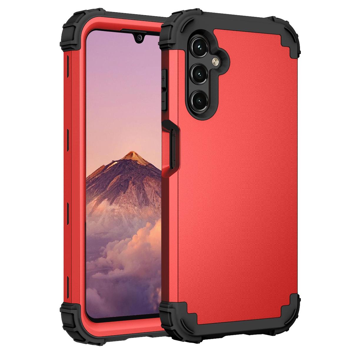 L-Style For Samsung Galaxy A15 4G Case PC+TPU Drop Protective Phone Cover Red+Black
L-Style For Samsung Galaxy A15 4G Case PC+TPU Drop Protective Phone Cover Red+Black