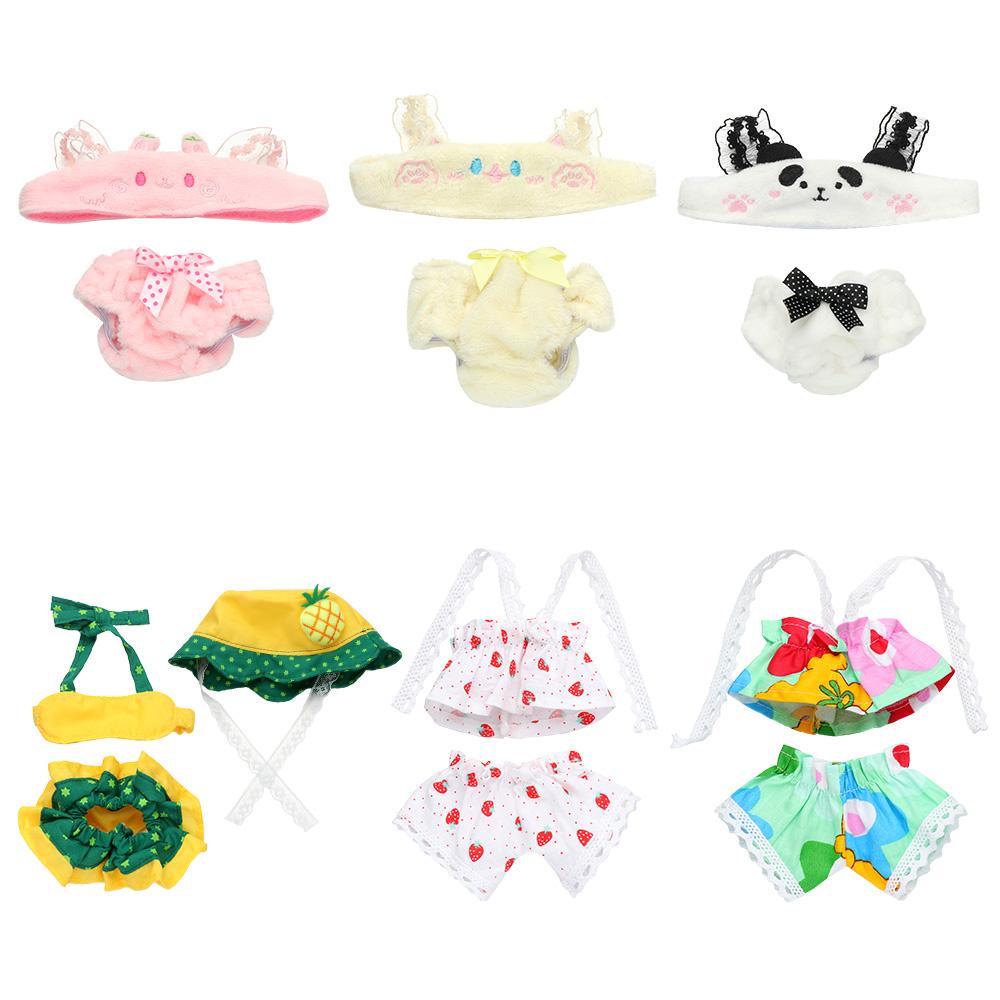 Game Dolls Accessories Cartoon Animal Fruit Miniature Bikini Panda Pineapple 20cm Doll Swimsuit
Game Dolls Accessories Cartoon Animal Fruit Miniature Bikini Panda Pineapple 20cm Doll Swimsuit