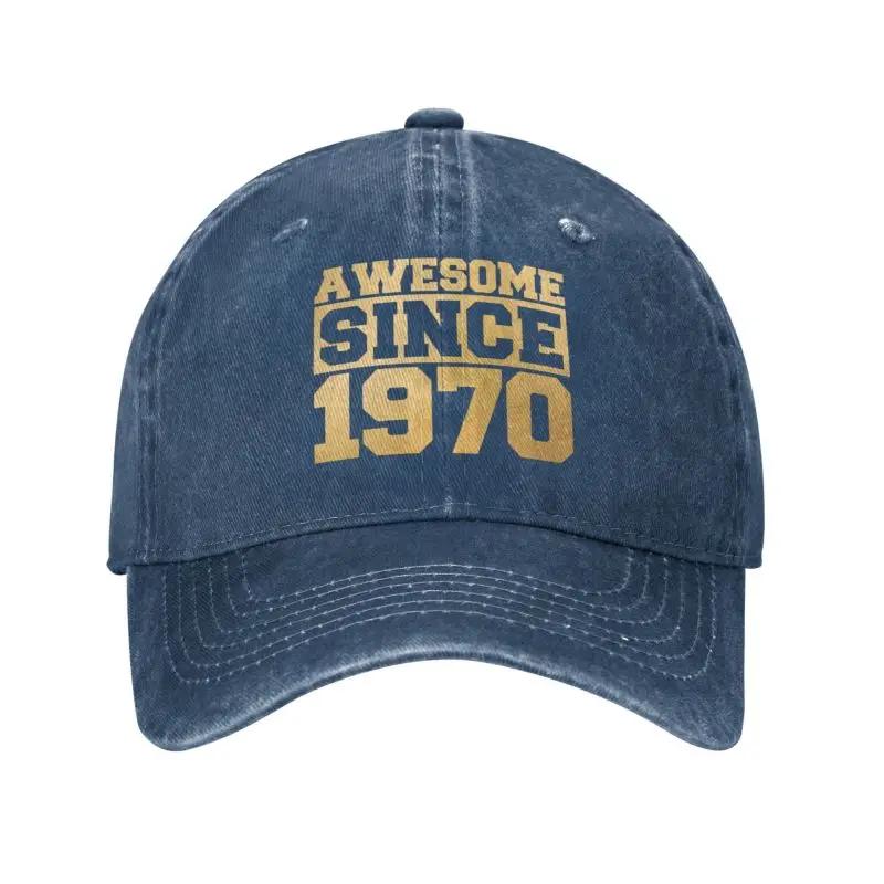 Fashion Unisex Cotton Awesome Since 1970 Baseball Cap Adult Adjustable Dad Hat Men Women Hip Hop Adjustable
Fashion Unisex Cotton Awesome Since 1970 Baseball Cap Adult Adjustable Dad Hat Men Women Hip Hop Adjustable