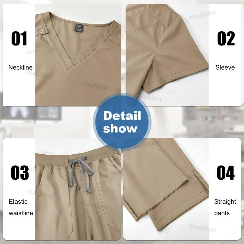 Contemporary Medical Uniform Scrub Suit for Surgery Functional Pockets Practical Details: Multiple Pockets for Essential Tools S червоний
Contemporary Medical Uniform Scrub Suit for Surgery Functional Pockets Practical Details: Multiple Pockets for Essential Tools S червоний