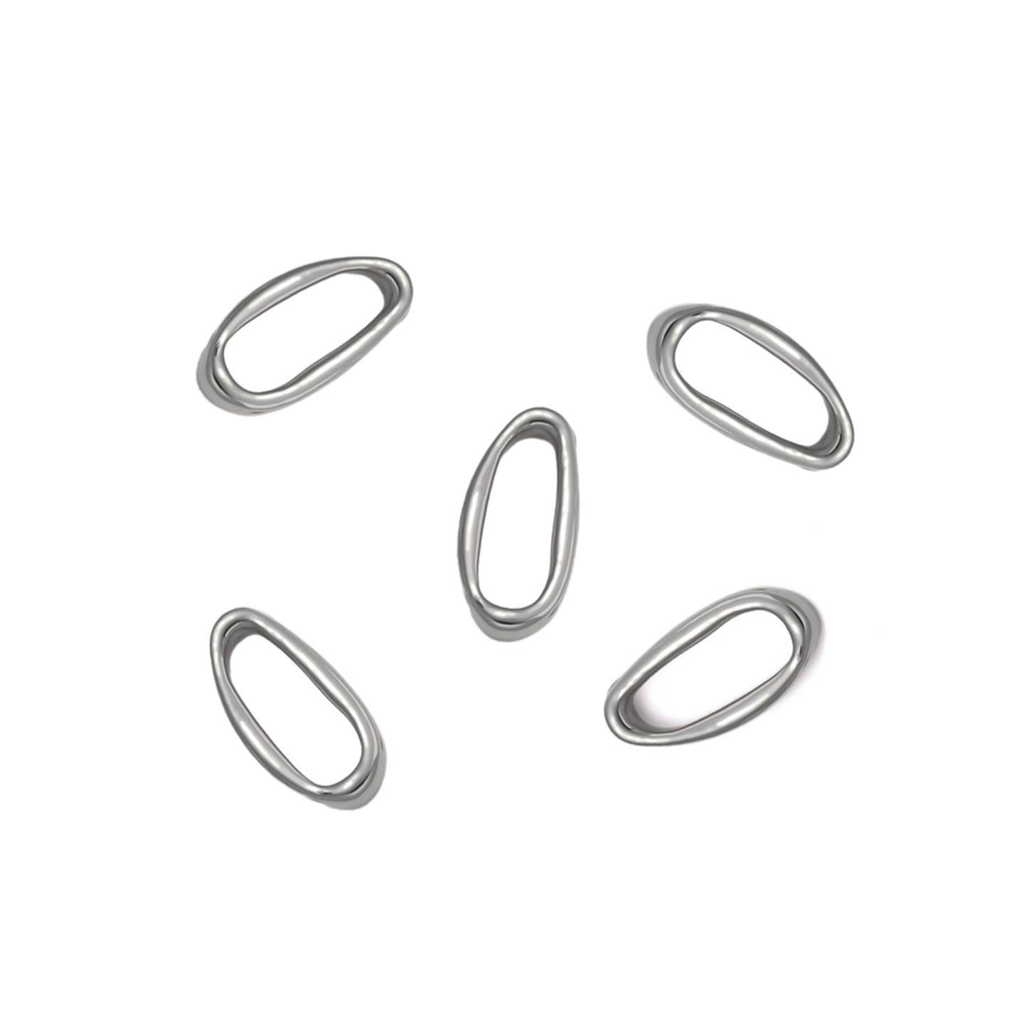 5Pcs Stainless Steel Connectors for Jewelry Making Irregular Bezel Earrings Charms jewelry Making Supplies Parts Diy Findings
5Pcs Stainless Steel Connectors for Jewelry Making Irregular Bezel Earrings Charms jewelry Making Supplies Parts Diy Findings