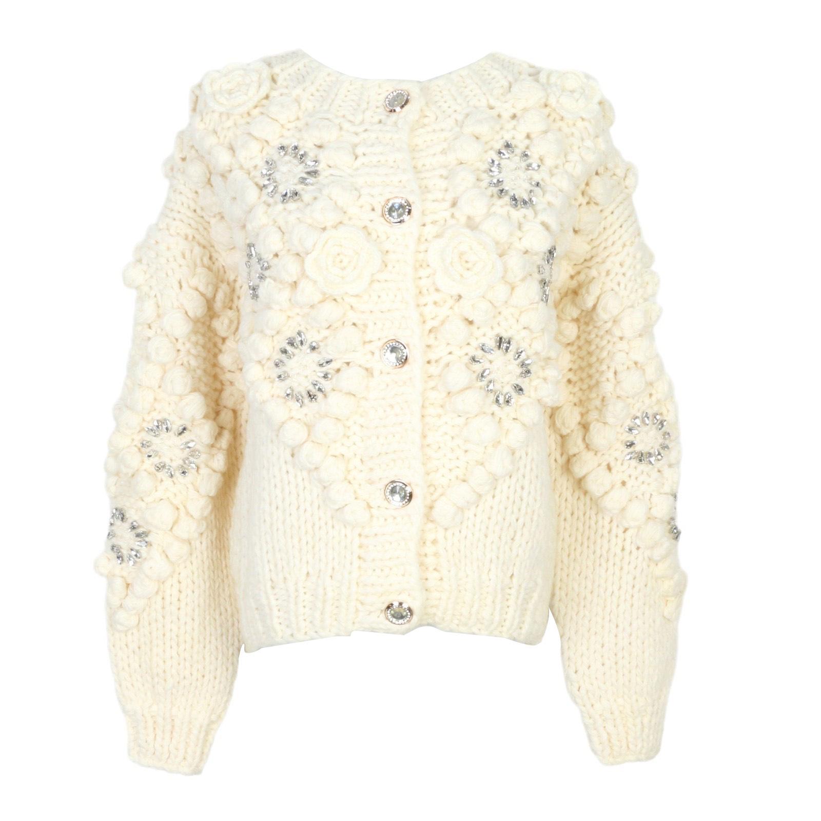 Handmade Three-Dimensional Crochet Flower Cardigan Sweater for Women – Perfect for Autumn and Winter S
Handmade Three-Dimensional Crochet Flower Cardigan Sweater for Women – Perfect for Autumn and Winter S