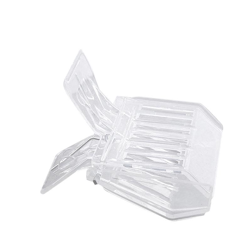 1Pc 6.5*5.1*Durable Plastic Clear Beekeeping Clip Queen Bee Cage No-Hurt Beekeeper Equip Insect Catcher Garden Tool Beehive Room A
1Pc 6.5*5.1*Durable Plastic Clear Beekeeping Clip Queen Bee Cage No-Hurt Beekeeper Equip Insect Catcher Garden Tool Beehive Room A
