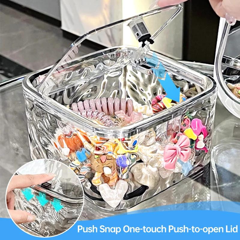 Hair Accessories Storage Box Clear Hair Tie Organizer Pet Storage Container with Lid Organizer for Headband Bows Hair Clip
Hair Accessories Storage Box Clear Hair Tie Organizer Pet Storage Container with Lid Organizer for Headband Bows Hair Clip