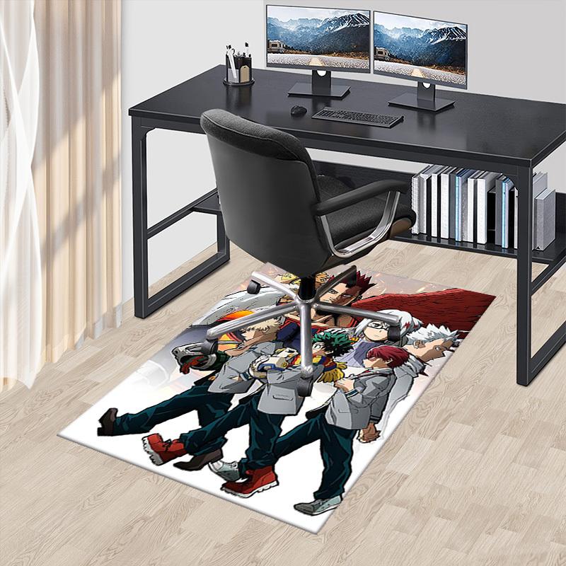 1pc My Hero Academia Theme Chair Mat - Anime Cartoon Design Office Rug, Anti-Slip Carpet for Desk, Suitable for Home Decor, Living Room, Bedroom, Game 60cm by 90cm
1pc My Hero Academia Theme Chair Mat - Anime Cartoon Design Office Rug, Anti-Slip Carpet for Desk, Suitable for Home Decor, Living Room, Bedroom, Game 60cm by 90cm