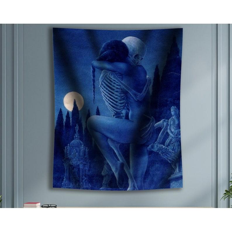 skeleton tapestry 75x100 чорний
skeleton tapestry 75x100 чорний