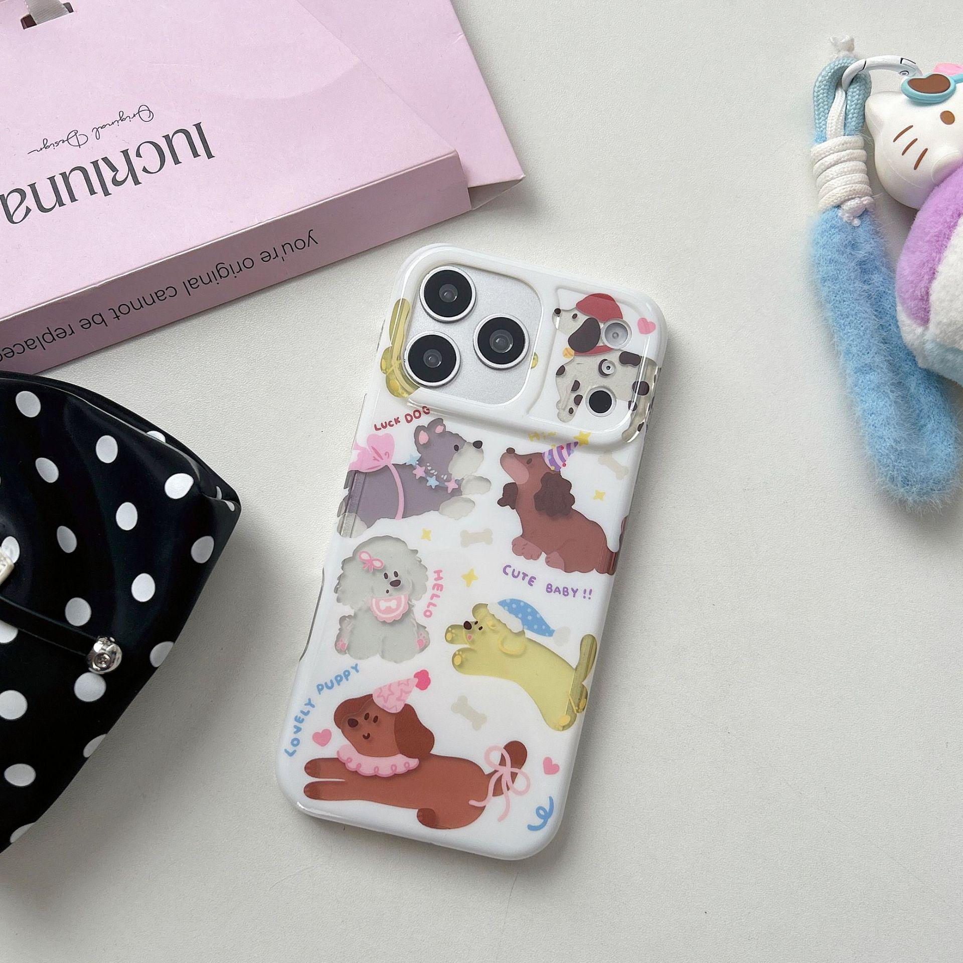 Cute Colorful Dog iPhone Case for 17 Pro Max and 16, Double Layer Design 16Pro Max
Cute Colorful Dog iPhone Case for 17 Pro Max and 16, Double Layer Design 16Pro Max