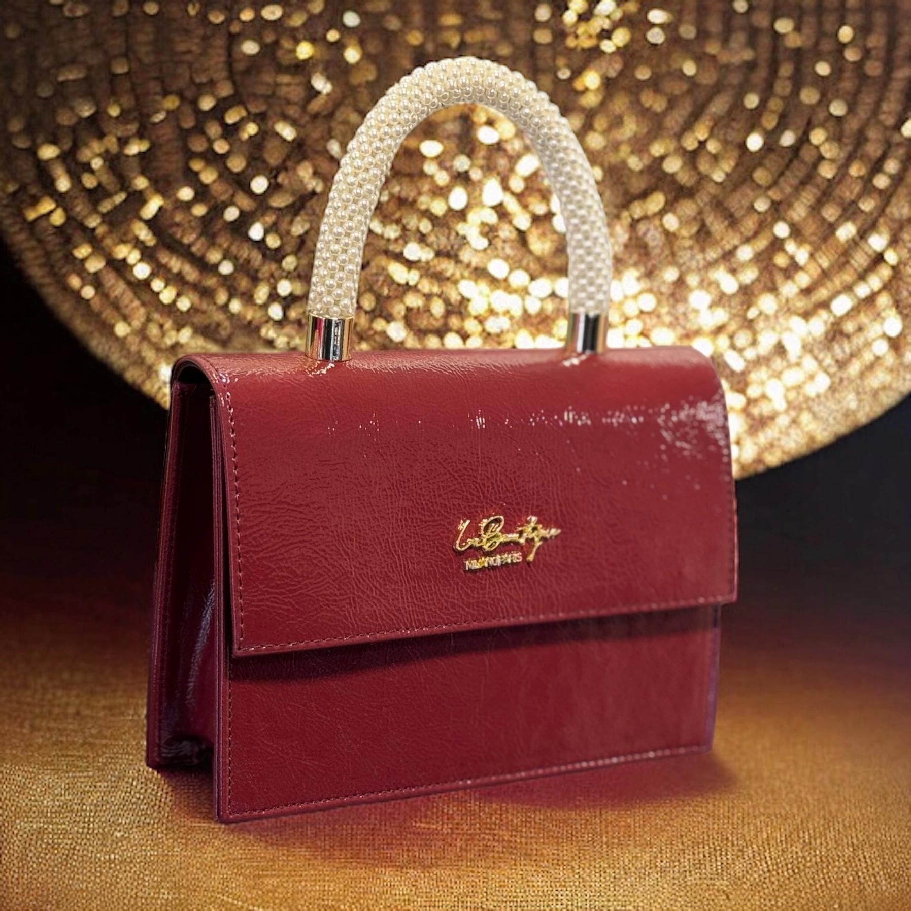 Lb Çanta 7134 İncili/abiye Bordo 
Lb Çanta 7134 İncili/abiye Bordo