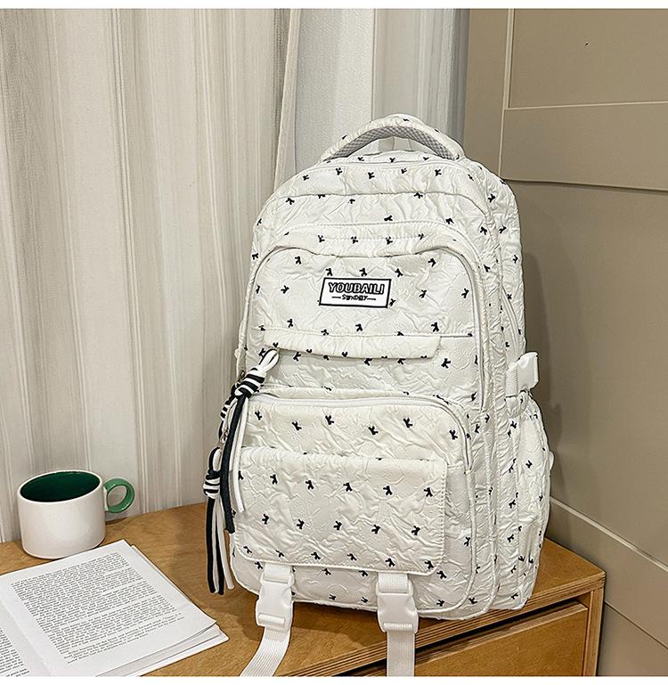 Women s Large Capacity Casual Backpack with Trolley - Lightweight Travel & School Double Shoulder Bag 32x14x45cm
Women s Large Capacity Casual Backpack with Trolley - Lightweight Travel & School Double Shoulder Bag 32x14x45cm