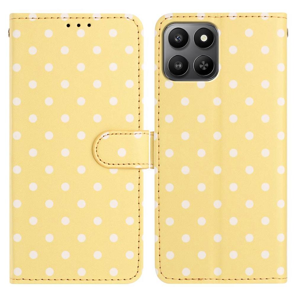 For Honor X7d 5G/Honor 400 Smart 5G Leather Case Polka Dot Pattern Wallet Stand Folio Phone Cover
For Honor X7d 5G/Honor 400 Smart 5G Leather Case Polka Dot Pattern Wallet Stand Folio Phone Cover