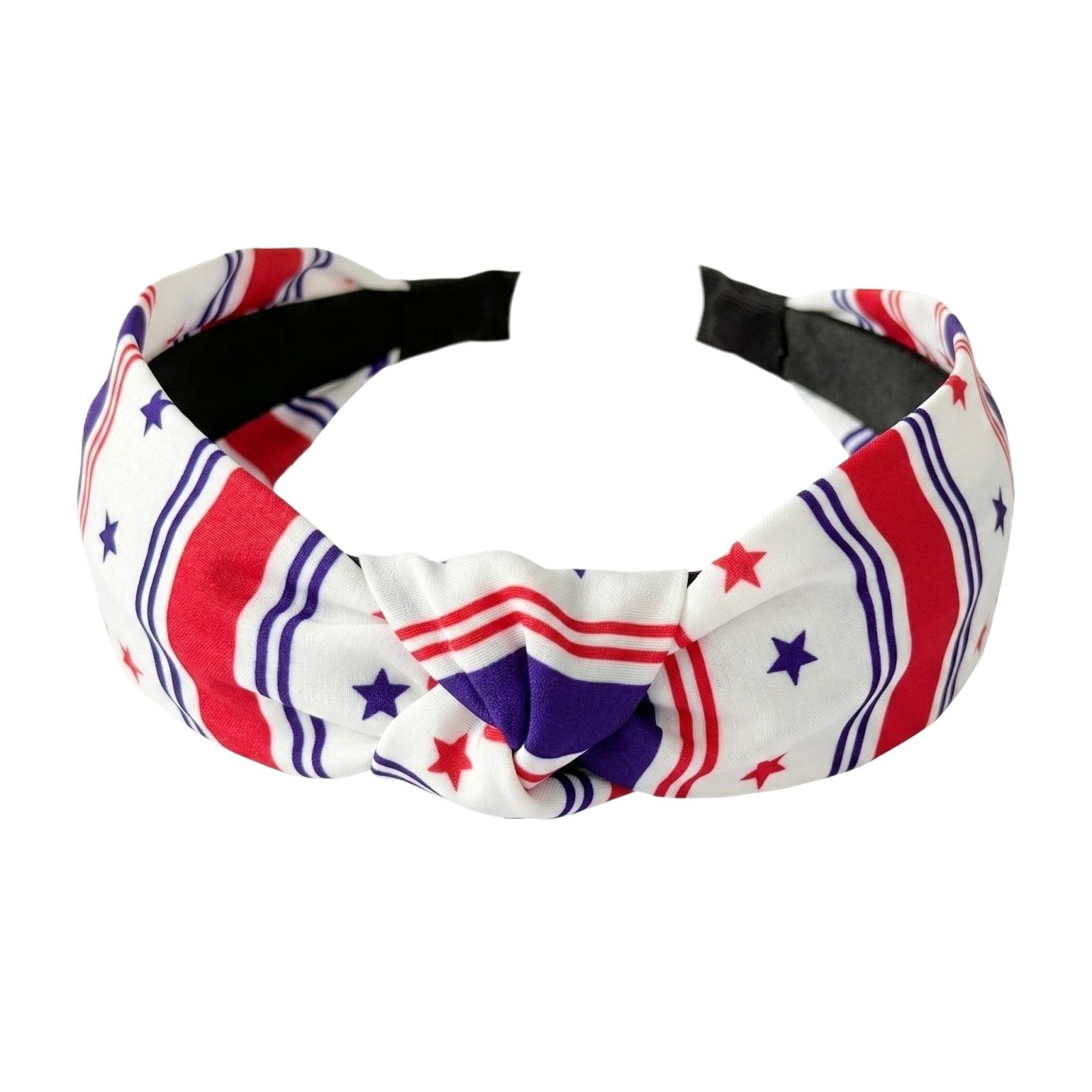 Wide Knotted Headband with Star Pattern Soft Fabric Stretch Hairband for Women and Girls Comfortable Fit Accessory One Size
Wide Knotted Headband with Star Pattern Soft Fabric Stretch Hairband for Women and Girls Comfortable Fit Accessory One Size