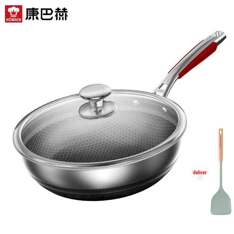 Kangbach 28cm 316L Non-Stick Frying Pan with Spatula
Kangbach 28cm 316L Non-Stick Frying Pan with Spatula