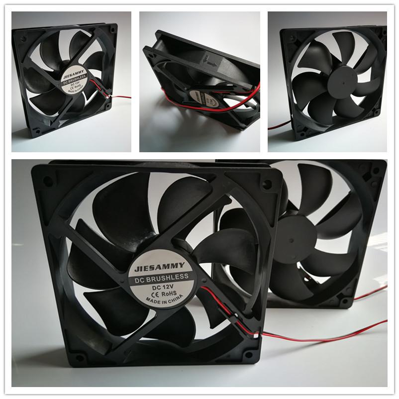 12CM High Airflow 120x120x25MM 12V Computer Case Cooling Fan with Dual Ball Bearings Motherboard Three-Hole Two-Wire
12CM High Airflow 120x120x25MM 12V Computer Case Cooling Fan with Dual Ball Bearings Motherboard Three-Hole Two-Wire