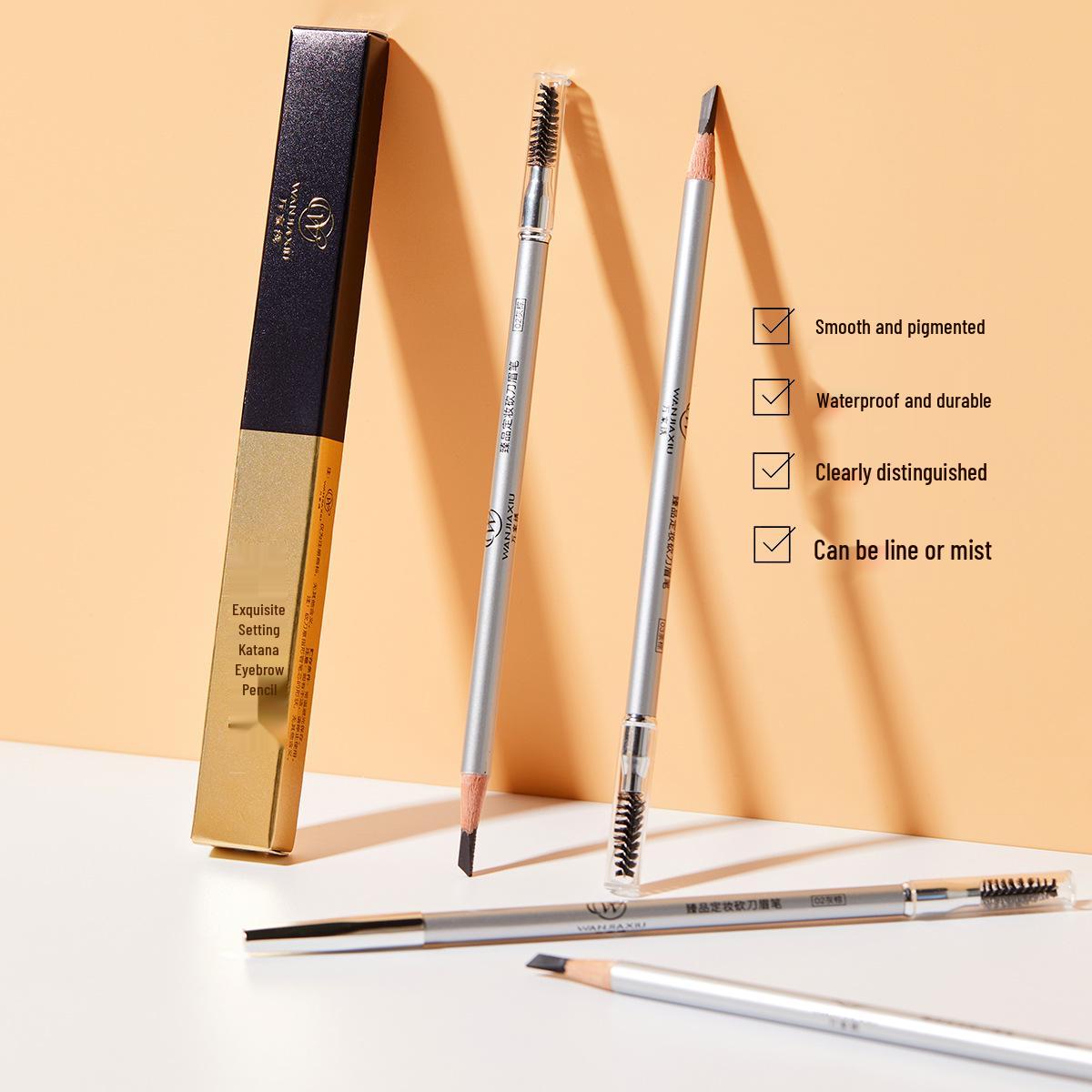 Wan Jia Xiu Waterproof Double-Ended Microblading Eyebrow Pencil for Precise Shape and Design 2.8
Wan Jia Xiu Waterproof Double-Ended Microblading Eyebrow Pencil for Precise Shape and Design 2.8