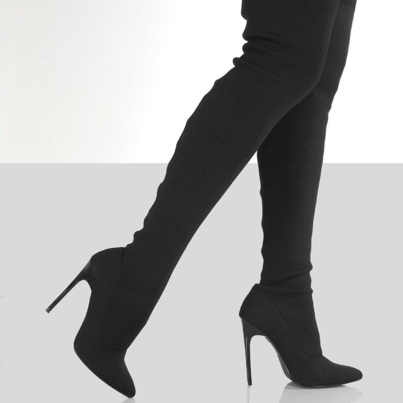 2026 Large Size Women s Elastic Knitted Knee-high Boots Retro Autumn Winter Thin Heel High Heel Korean Style over Knee Long 36 чёрный
2026 Large Size Women s Elastic Knitted Knee-high Boots Retro Autumn Winter Thin Heel High Heel Korean Style over Knee Long 36 чёрный