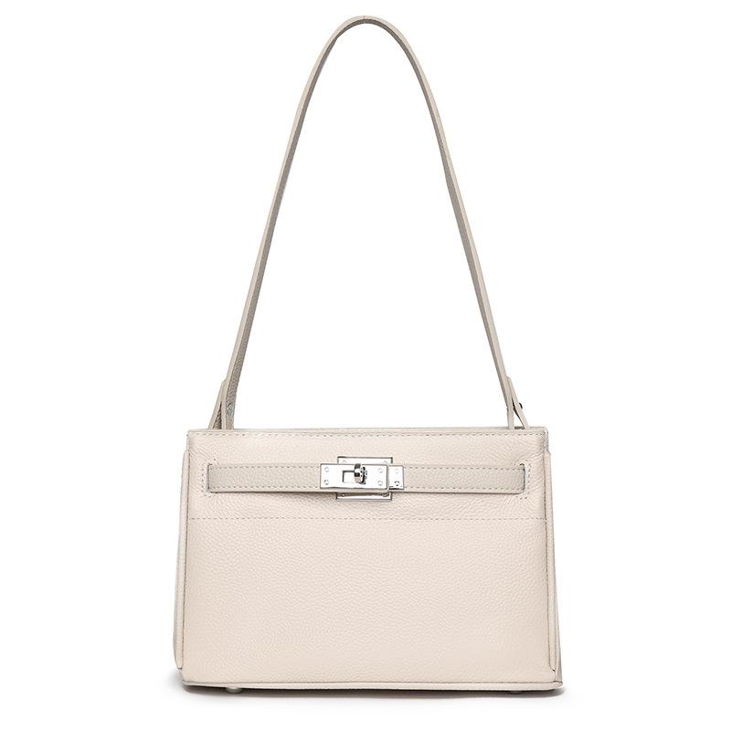 New leather messenger bag lock fashion shoulder bag women s simple commuting soft leather high texture small square bag One size бежевий
New leather messenger bag lock fashion shoulder bag women s simple commuting soft leather high texture small square bag One size бежевий