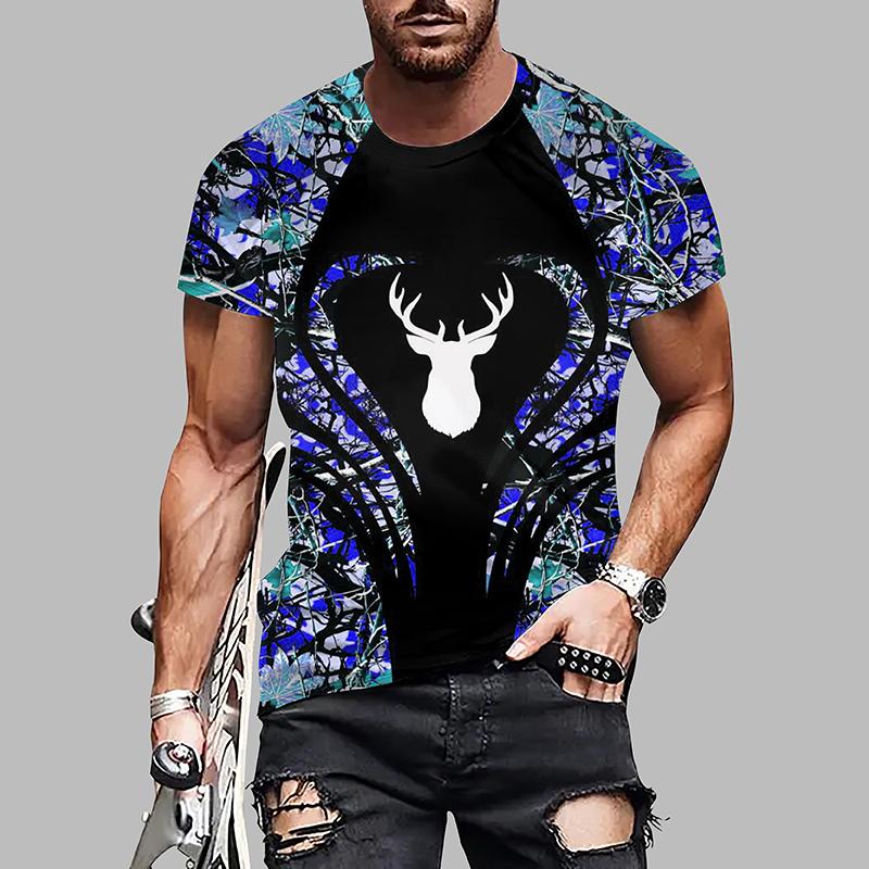 New Summer Men s Fashion T-shirt Personality Milu Deer Printed Men s T-shirt Top 8XL темно-синього кольору
New Summer Men s Fashion T-shirt Personality Milu Deer Printed Men s T-shirt Top 8XL темно-синього кольору