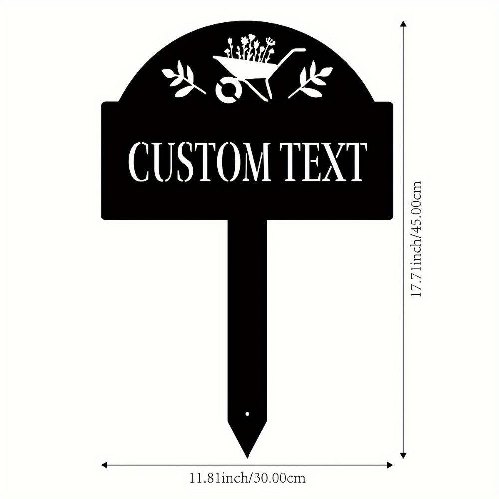 Metal Garden Stakes Personalized Lawn Decor Outdoor Yard Sign Gift for Her Him TYDZ003068
Metal Garden Stakes Personalized Lawn Decor Outdoor Yard Sign Gift for Her Him TYDZ003068