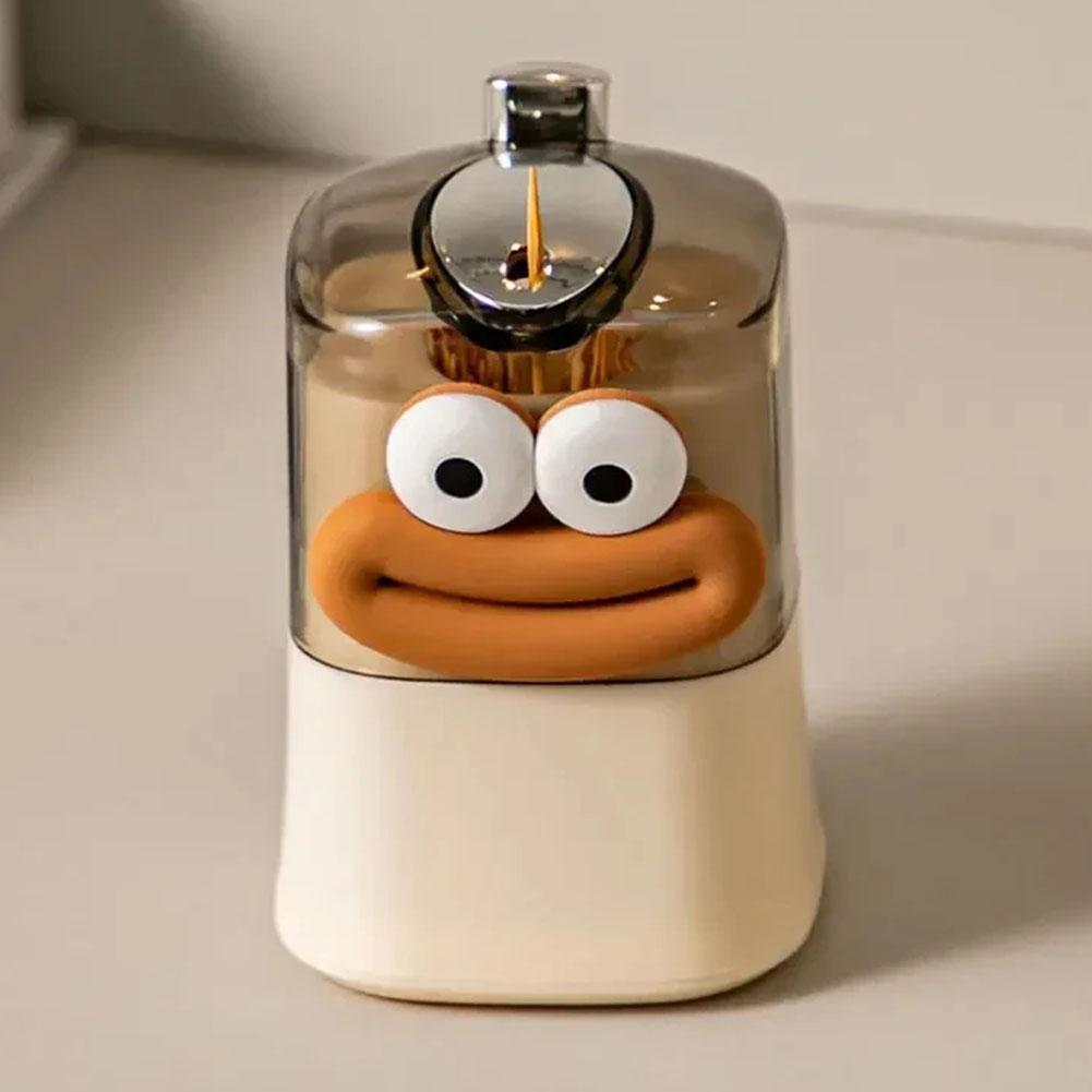 Automatic Toothpick Holder Pop-up Toothpick Box Cute Toothpick Dispenser Toothpick Holder Dispenser for Kitchen Dining Room
Automatic Toothpick Holder Pop-up Toothpick Box Cute Toothpick Dispenser Toothpick Holder Dispenser for Kitchen Dining Room