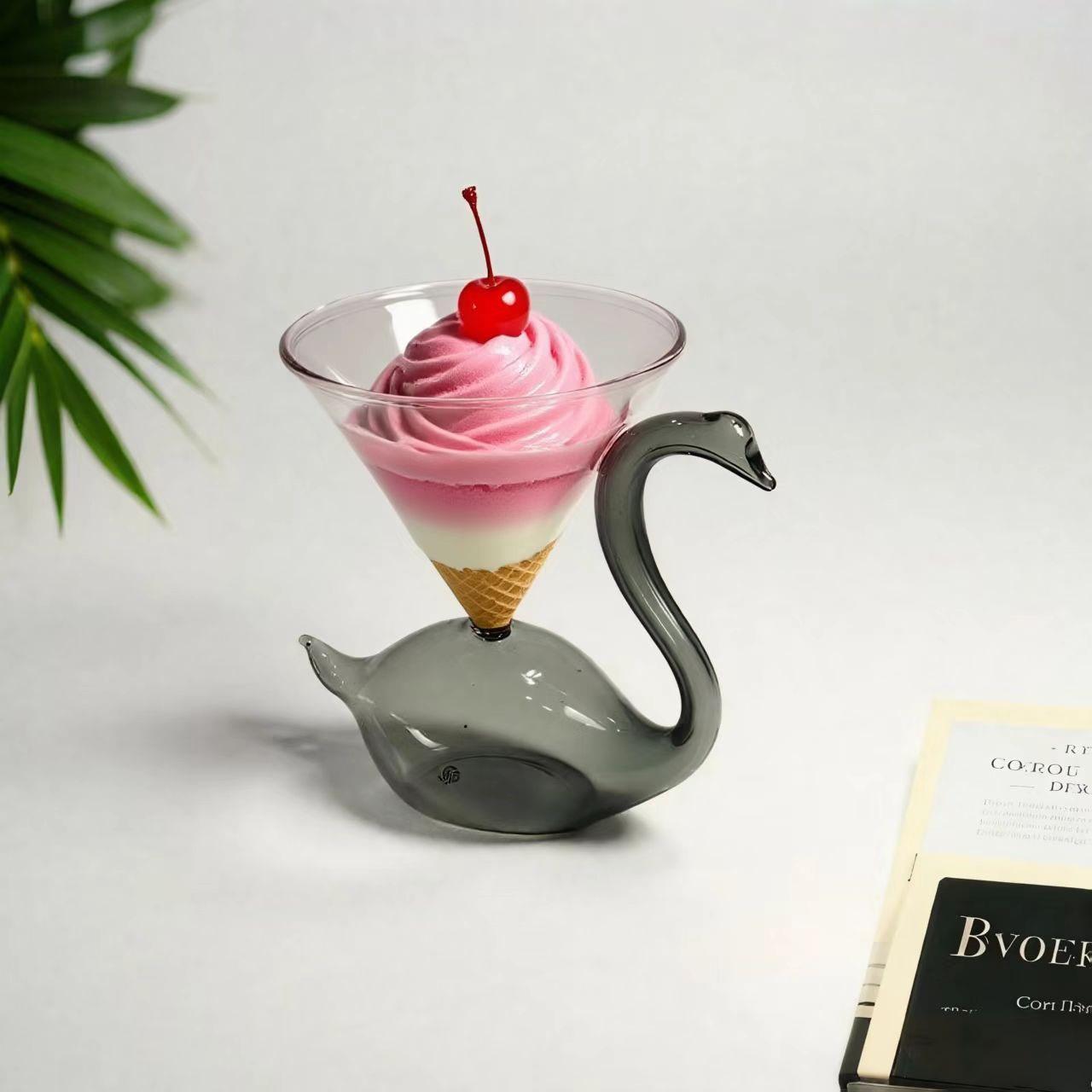 Swan Ice Cream Dessert Cup Bar Cocktail Red Wine Glasses Novely Glass Coffee Cup Espresso Cups 100ML 51-100ml
Swan Ice Cream Dessert Cup Bar Cocktail Red Wine Glasses Novely Glass Coffee Cup Espresso Cups 100ML 51-100ml