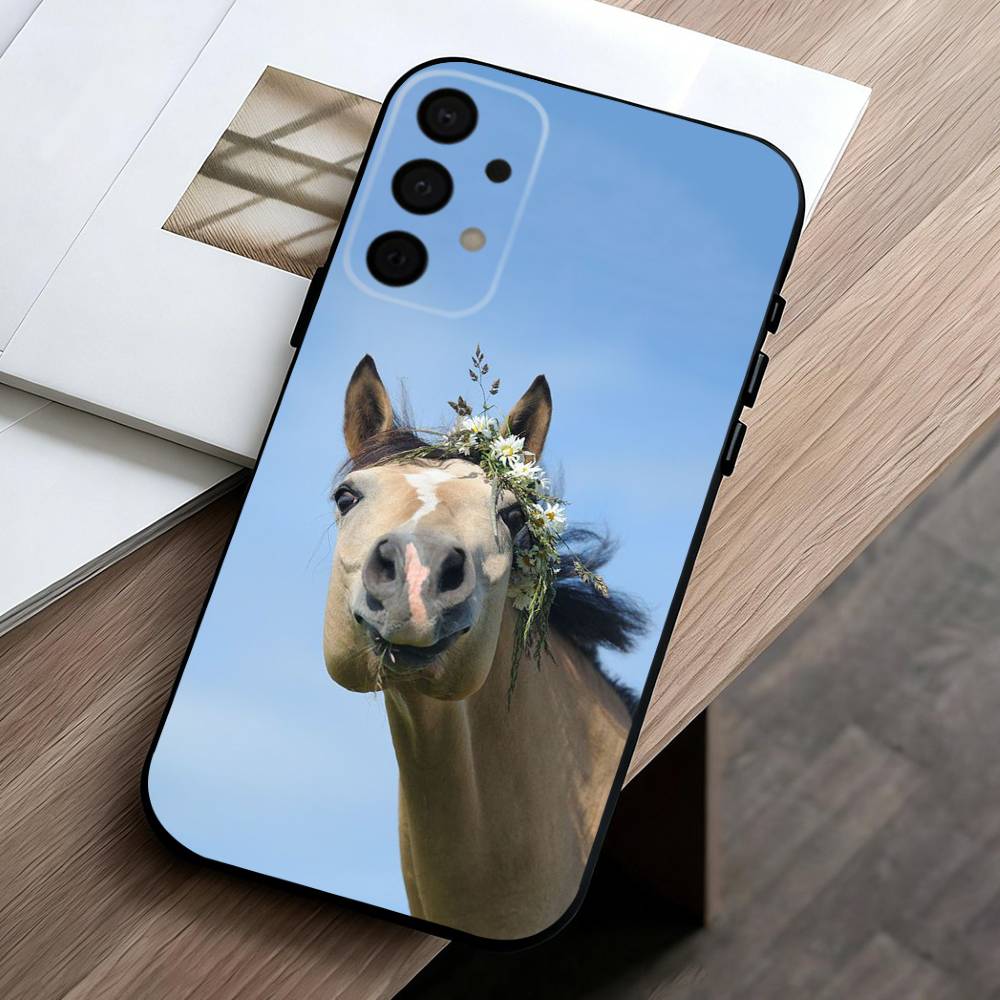 Funny Art Horse Animal Phone Case For Samsung Galaxy A73,A72,A71,A70,A53,A52,A51,Soft Silicone Black Cover Samsung a21
Funny Art Horse Animal Phone Case For Samsung Galaxy A73,A72,A71,A70,A53,A52,A51,Soft Silicone Black Cover Samsung a21
