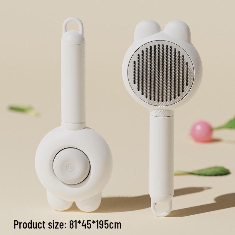 Pet Grooming Self-Cleaning Comb - Fine-Toothed Hair Remover & Knot Opener for Cats and Dogs Default
Pet Grooming Self-Cleaning Comb - Fine-Toothed Hair Remover & Knot Opener for Cats and Dogs Default