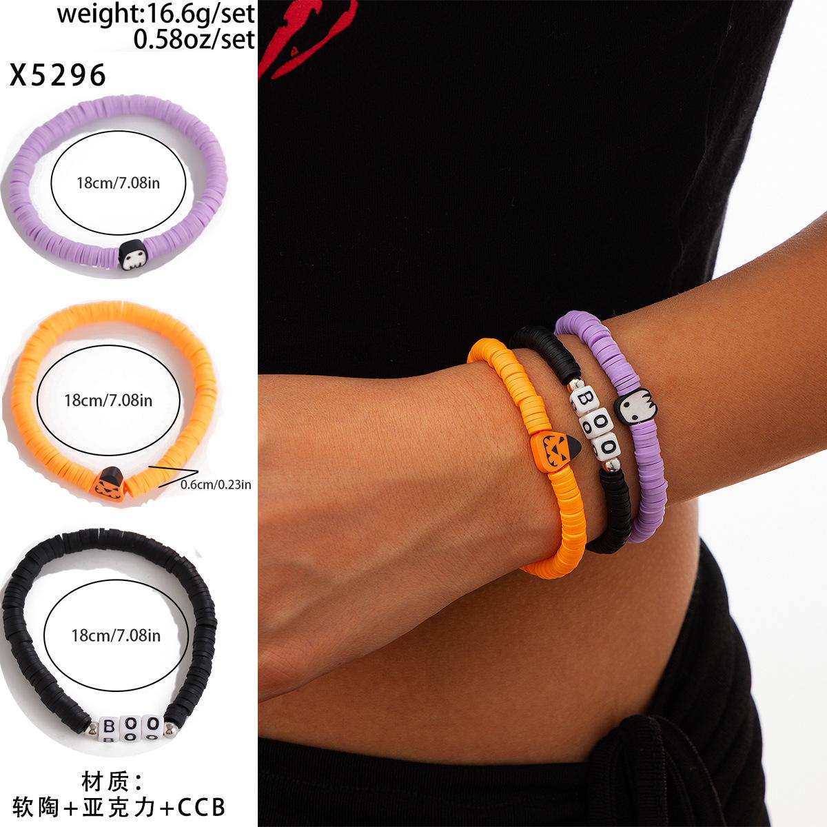 Новый браслет на Хэллоуин с черепом и тыквой, браслет Kunjuan ручной работы из разноцветных бусин с ведьмой и пауком See details
Новый браслет на Хэллоуин с черепом и тыквой, браслет Kunjuan ручной работы из разноцветных бусин с ведьмой и пауком See details