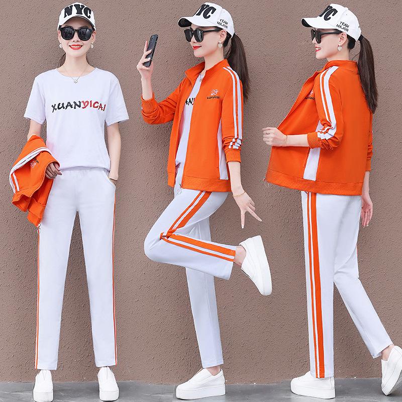 Женский повседневный спортивный костюм-тройка из чистого хлопка на весну/осень 2024 года XXXL
Женский повседневный спортивный костюм-тройка из чистого хлопка на весну/осень 2024 года XXXL