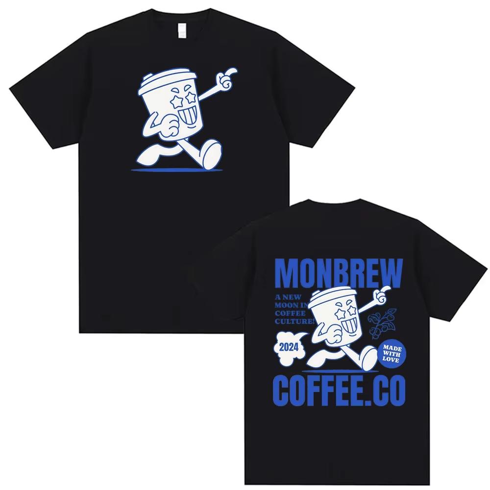 Monbrew Coffee Made with Love Funny Tshirts Men Women Summer Cartoon Kawaii Fashion Humor Shirt pure Cotton Streetwear Top S
Monbrew Coffee Made with Love Funny Tshirts Men Women Summer Cartoon Kawaii Fashion Humor Shirt pure Cotton Streetwear Top S