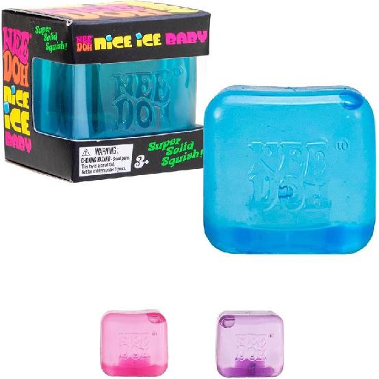 Schylling NeeDoh Nice Ice Baby - Sensory Squeeze Toy - Super Solid Squish - 1.25 Wide - Color May Vary (Pack of 1) Default
Schylling NeeDoh Nice Ice Baby - Sensory Squeeze Toy - Super Solid Squish - 1.25 Wide - Color May Vary (Pack of 1) Default