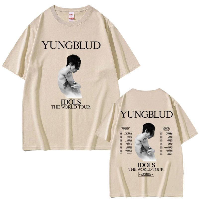 2025 Summer Rock Singer YUNGBLUD IDOLS The World Tour Men Women Casual Cotton Vintage Short Sleeve Tees Hip Hop Fashion T Shirt 4XL
2025 Summer Rock Singer YUNGBLUD IDOLS The World Tour Men Women Casual Cotton Vintage Short Sleeve Tees Hip Hop Fashion T Shirt 4XL