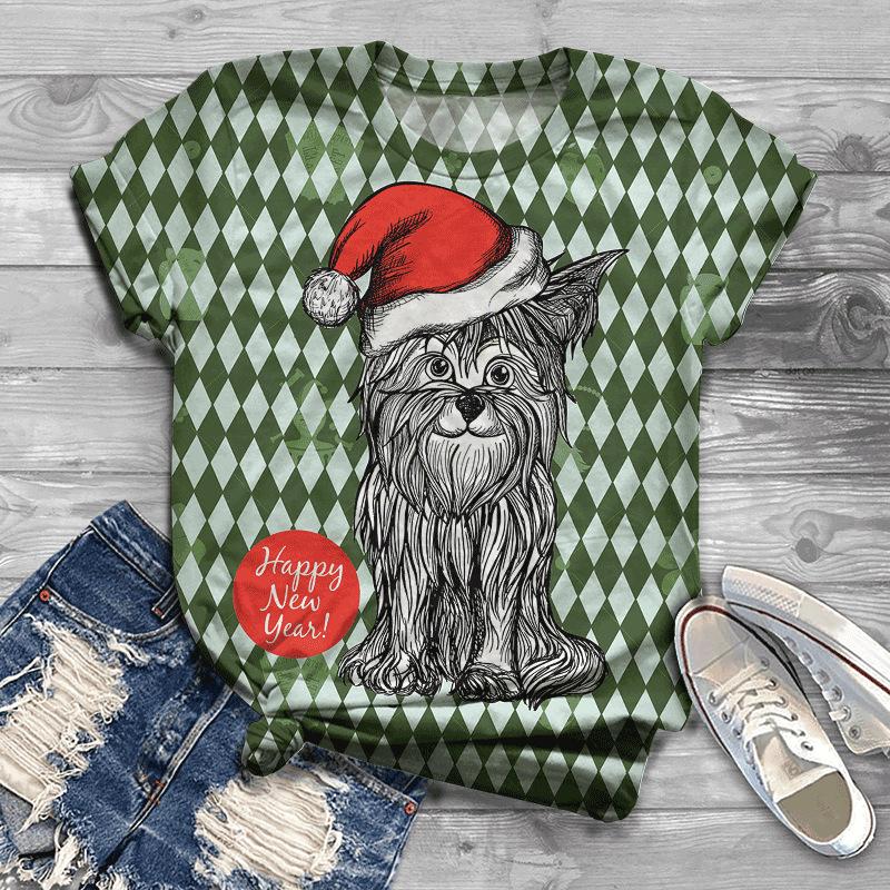 Женская летняя футболка в стиле ретро с цифровой 3D-печатью животных, повседневная футболка с коротким рукавом 6XL
Женская летняя футболка в стиле ретро с цифровой 3D-печатью животных, повседневная футболка с коротким рукавом 6XL